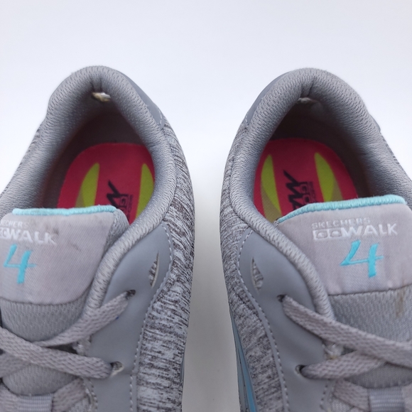 Skechers Womens GOwalk 4 GOGA MAX Quick-Fit Size 10 14173 - Picture 6 of 11